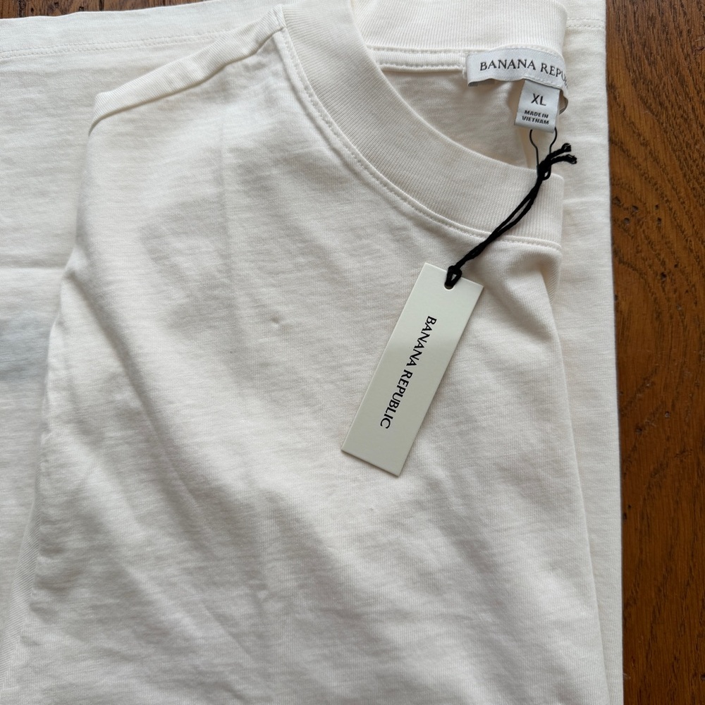 Banana Republic Crew Tee XL Mens - Picture 3 of 10